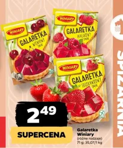 Galaretka Winiary wiśniowy smak
