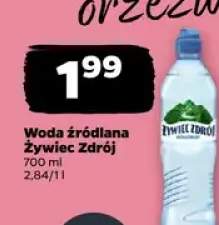 Woda źródlana Żywiec Zdrój