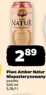 Piwo Amber Natur Niepasteryzowany
