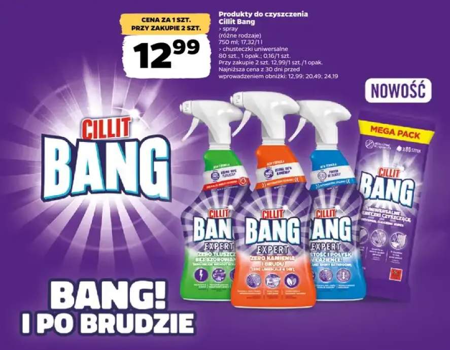 Spray do czyszczenia Cillit Bang Expert