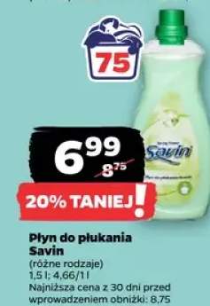 Płyn do płukania Savin