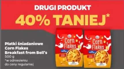 Płatki śniadaniowe Corn Flakes Breakfast from Bell's