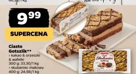 Ciasto Gotszlik skubaniec makowy