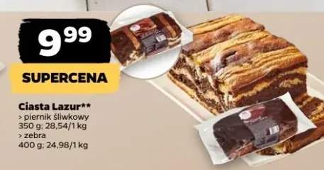 Ciasta Lazur zebra