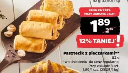 Pasztecik z pieczarkami