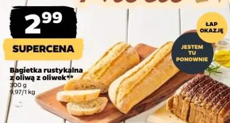 Bagietka rustykalna z oliwą z oliwek