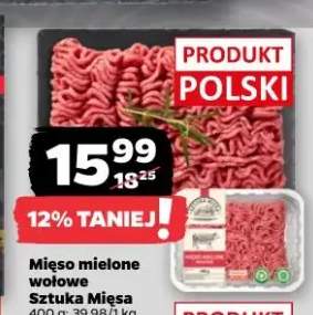Mięso mielone wołowe Sztuka Mięsa