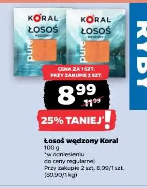 Łosoś wędzony Koral