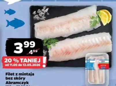 Filet z mintaja bez skóry Abramczyk