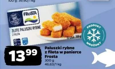 Paluszki rybne z fileta w panierce Frosta