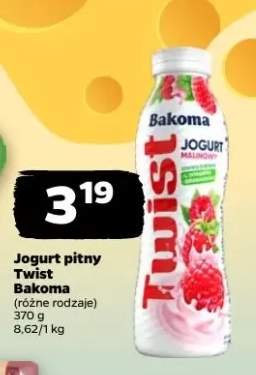 Jogurt pitny Twist Bakoma