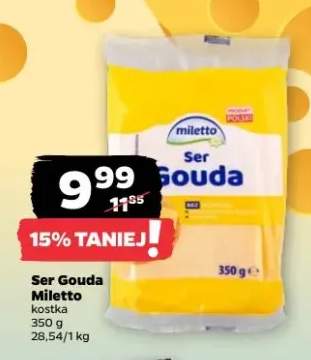Ser Gouda Miletto kostka