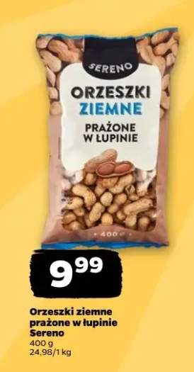 Orzeszki ziemne prażone w łupinie Sereno