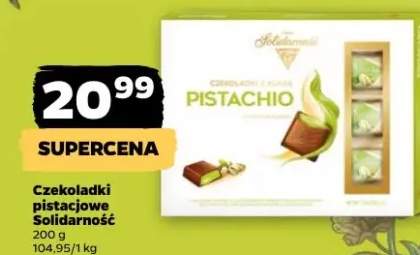 Czekoladki pistacjowe Pistachio Solidarność
