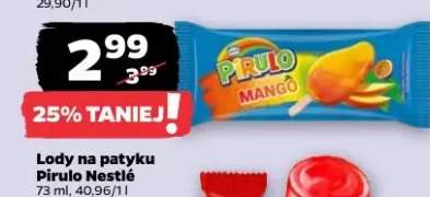 Lody na patyku Pirulo mango Nestlé
