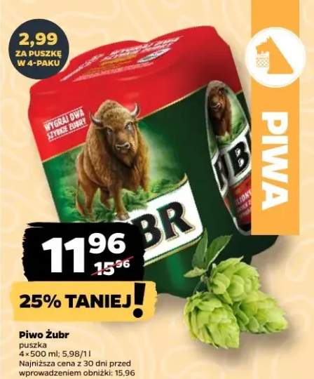 Piwo Żubr