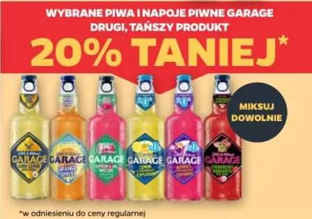 Napój piwny Garage