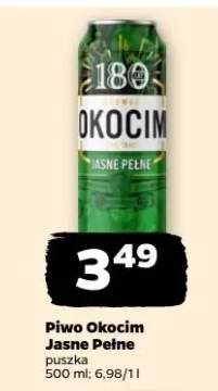 Piwo Okocim Jasne Pełne