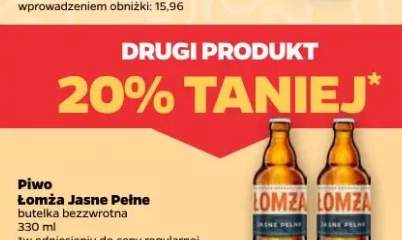 Piwo Łomża Jasne Pełne