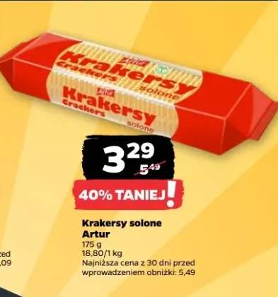 Krakersy solone Artur