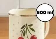 Kubek emaliowany Florina ø9cm