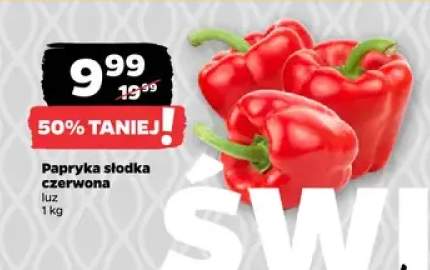 Papryka słodka czerwona luz