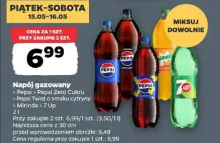 Napój gazowany Pepsi Zero Cukru