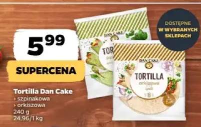Tortilla szpinakowa Dan Cake