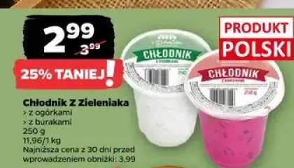 Chłodnik z ogórkami Z Zieleniaka