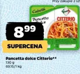 Pancetta dolce Citterio