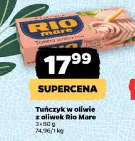 Tuńczyk w oliwie z oliwek Rio Mare