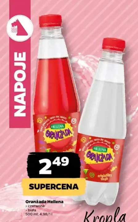 Oranżada Hellena czerwona