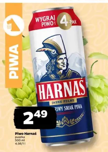 Piwo Harnaś Jasne Pełne