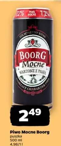 Piwo Mocne Boorg