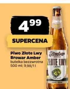 Piwo Złote Lwy Browar Amber