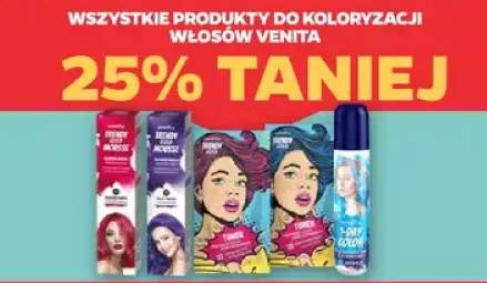Produkty do koloryzacji włosów Venita