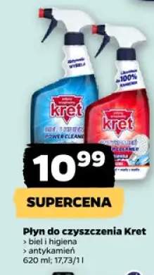 Płyn do czyszczenia Kret antykamień