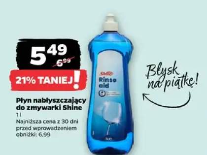 Płyn nabłyszczający do zmywarki Shine