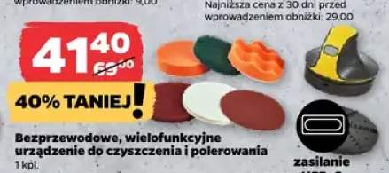 Bezprzewodowe wielofunkcyjne urządzenie do czyszczenia i polerowania Techliner zasilanie USB-C