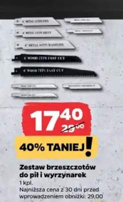 Zestaw brzeszczotów do pił i wyrzynarek Techliner