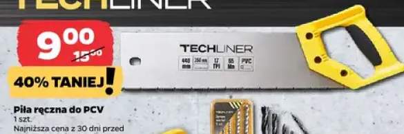 Piła ręczna do PCV Techliner