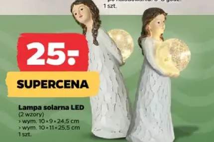 Lampa solarna LED figurka 10x9x24,5cm
