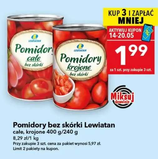 pomidory w puszce