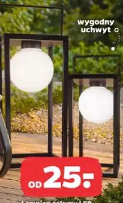 Lampion solarny LED 15x15x30cm