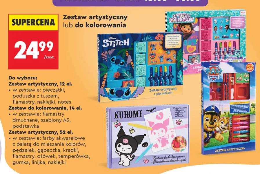 zestaw artystyczny