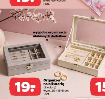 Organizer na biżuterię wym. 20x15x5cm