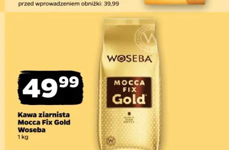 Kawa ziarnista Mocca Fix Gold Woseba