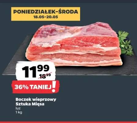 Boczek wieprzowy Sztuka Mięsa
