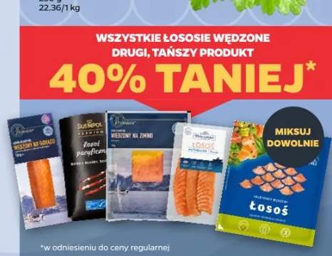 Łosoś pacyficzny wędzony na zimno Suempol