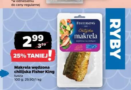 Makrela wędzona chilijska Fisher King tusza